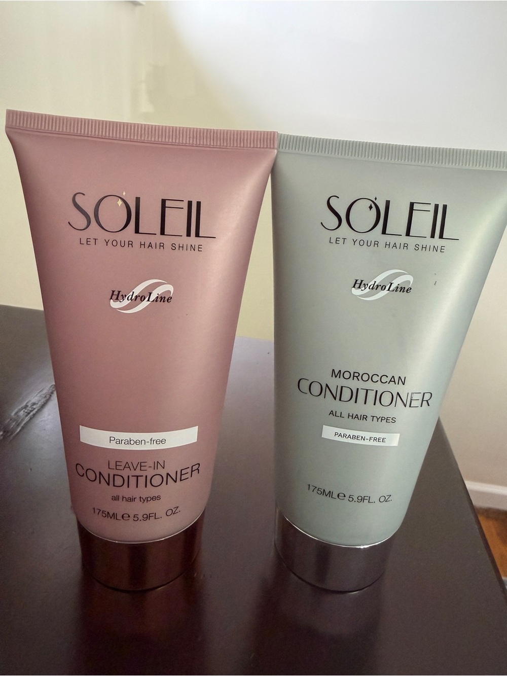 NEW SOLEIL Moroccan Conditioner & Leave-In Conditioner Duo 175ml Sealed